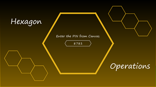 Enter the PIN